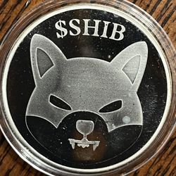 1 Oz Silver Shiba Inu Silver Round  .999 FS Encapsulated 