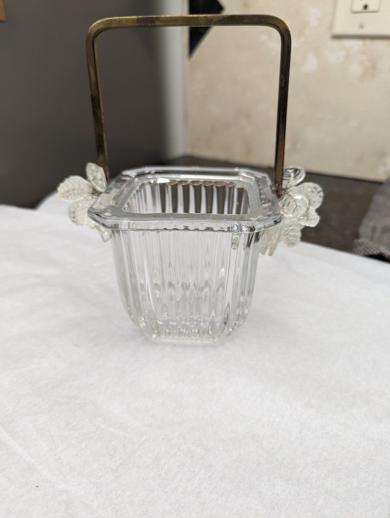 Heisy Vintage Ridgeleigh Ice Bucket/Candy Dish