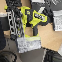 Ryobi Nailer With Battery