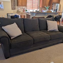 Gray couch set