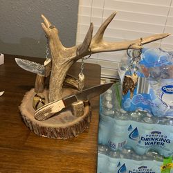 Deer Antler Ornaments Antler Tip Key Chain And Knives