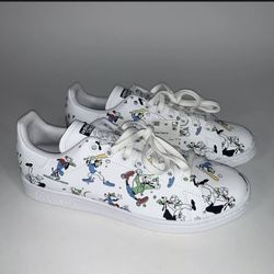 Men's adidas Originals Stan Smith Disney Goofy Baseball White FZ0061