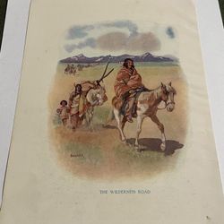b butler the wilderness road print 7”x9”