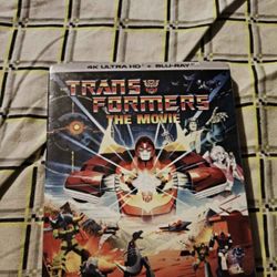 The Transformers: the Movie 35th Anniversary Edition OOP 4K Ultra HD SLIPCOVER