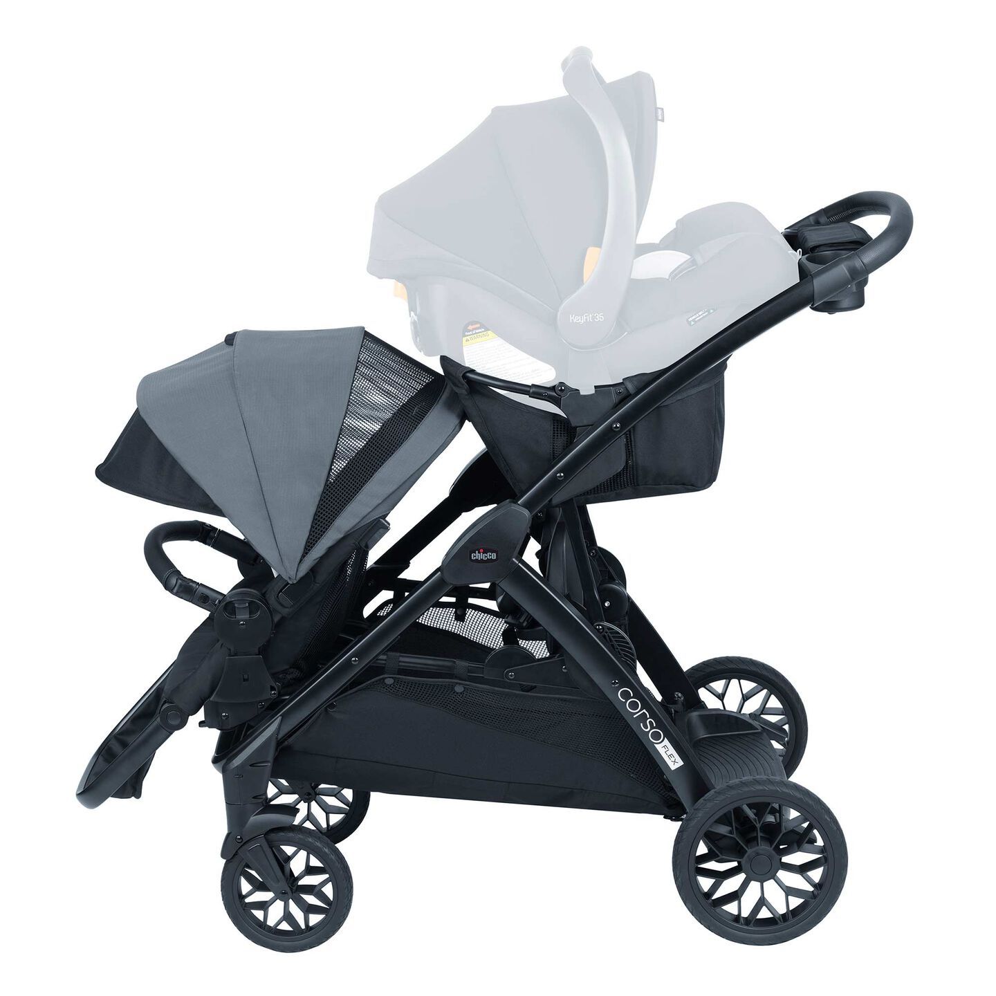 Corso Flex Convertible Stroller - Legend
