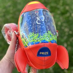 Loungefly Funko Disney Pixar Pizza Planet Claw Machine Crossbody BAG