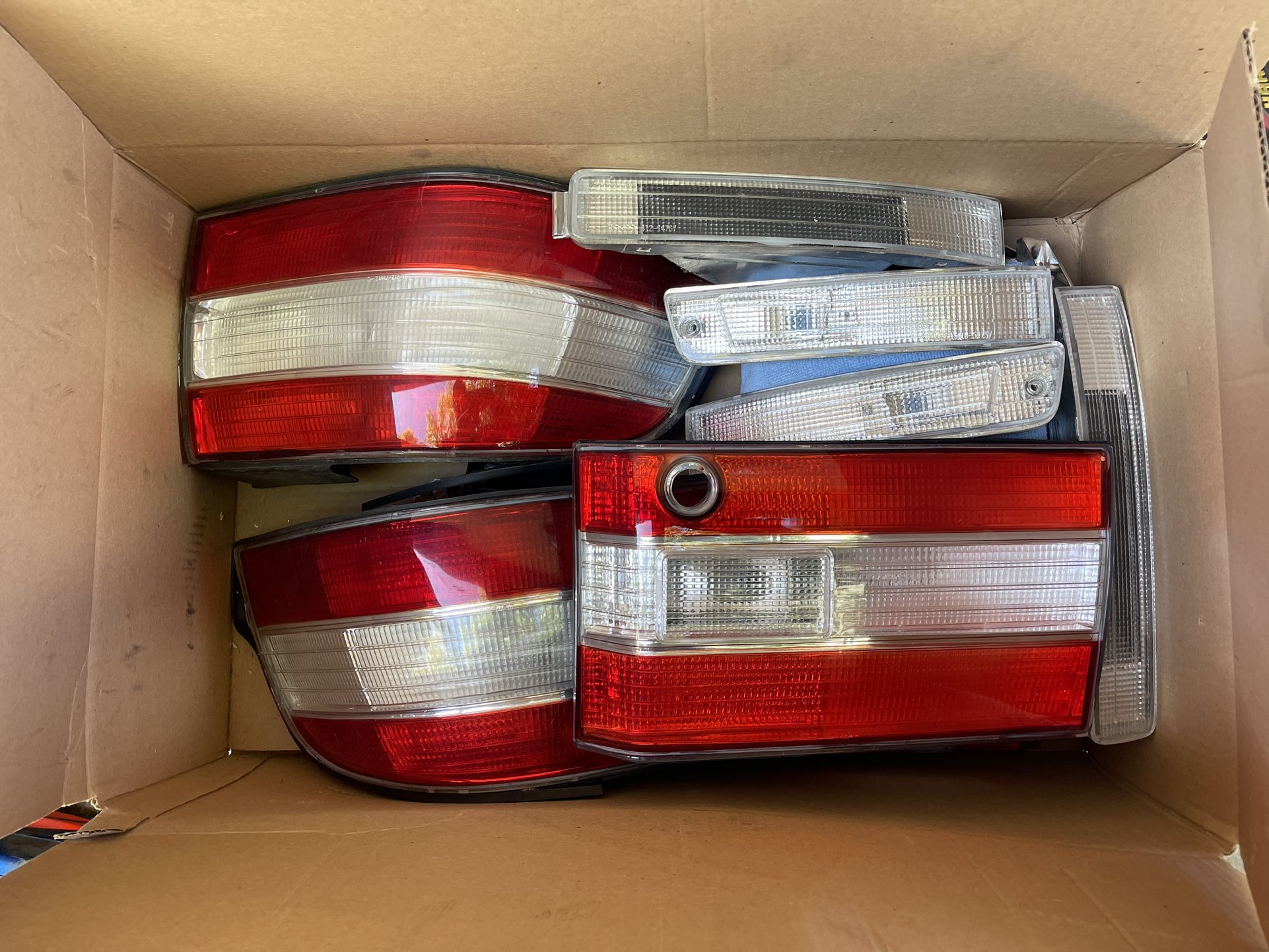 1st Gen LS400 Taillights and Front Bumper Lights