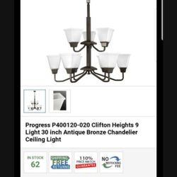 Chandelier Brand New In The Original Packaging $100 FIRM
