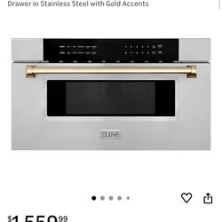 Contractor Liquidation ZLine Gas Burner Stove Range Microwave Hood 