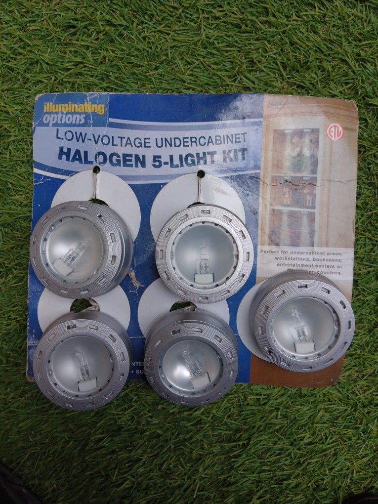 Low-voltage Undercabinet Halogen 5-light Kit