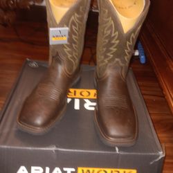New Men's ARIAT WORK  Boots Groundbreaker Sz 9 $110 Firm r