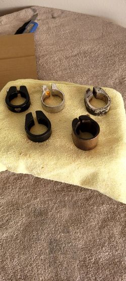 USED BMX  SEAT CLAMP USED NORMAL WEAR HABLO ESPAÑOL TANBIEN
