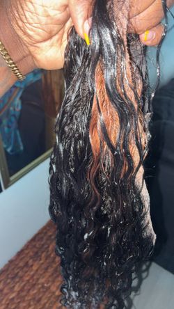 18 inch deep wave wig