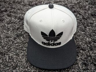 White Adidas Snapback Hat