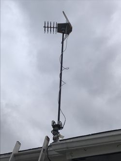 HD antenna installation
