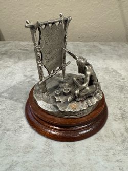 Chilmark Fine Pewter "Storyteller" #385/2500 Don Polland 1990