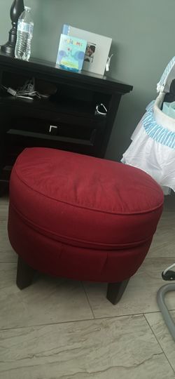 Red sofa