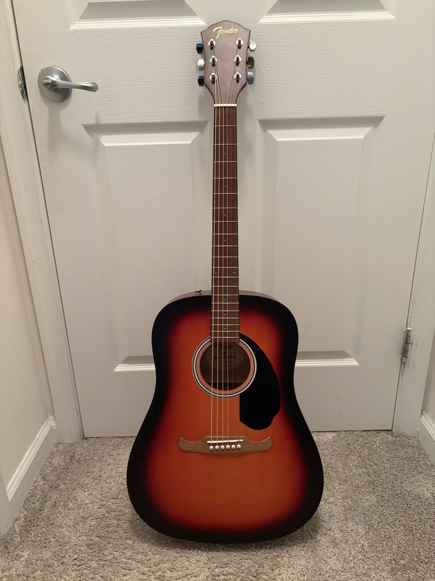 Fender FA-125 SB Acoustic Guitar – Like New