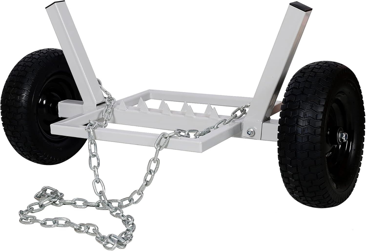 Log Skidding Arch for ATV - Heavy-Duty Log Dolly,Outdoor Logging Tools 1000 LBS Capacity ATV Log Skidding Arch log holder chain on tree stands