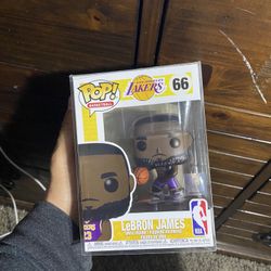 LeBron and Luka Funko Pops