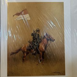 Limited Edition Print 433/1000 The Trooper By Frank McCarthy