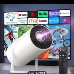 HY300-PLUS Mini Portable Projector,