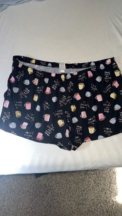 Coffee themed night shorts