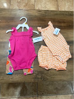 Baby girl two outfits