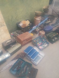 Yard sale antiques