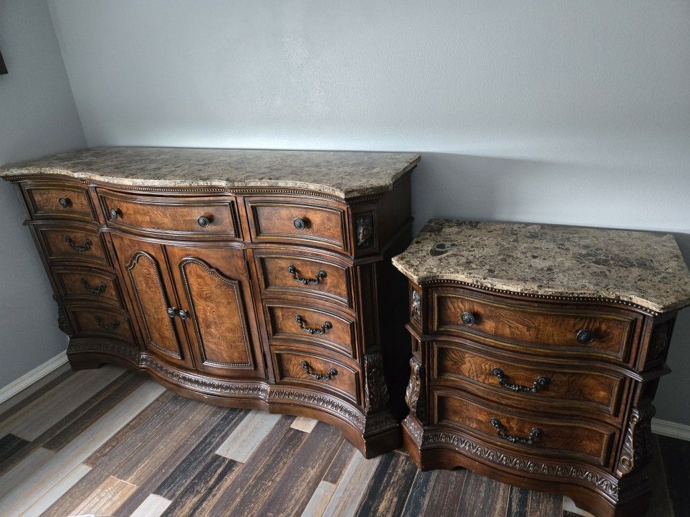 Ashley Dresser & Night Stand