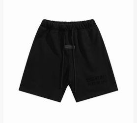 Fear of God Essentials Black Fleece Shorts