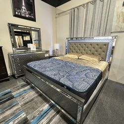 4 Pc King Bedroom Set 
