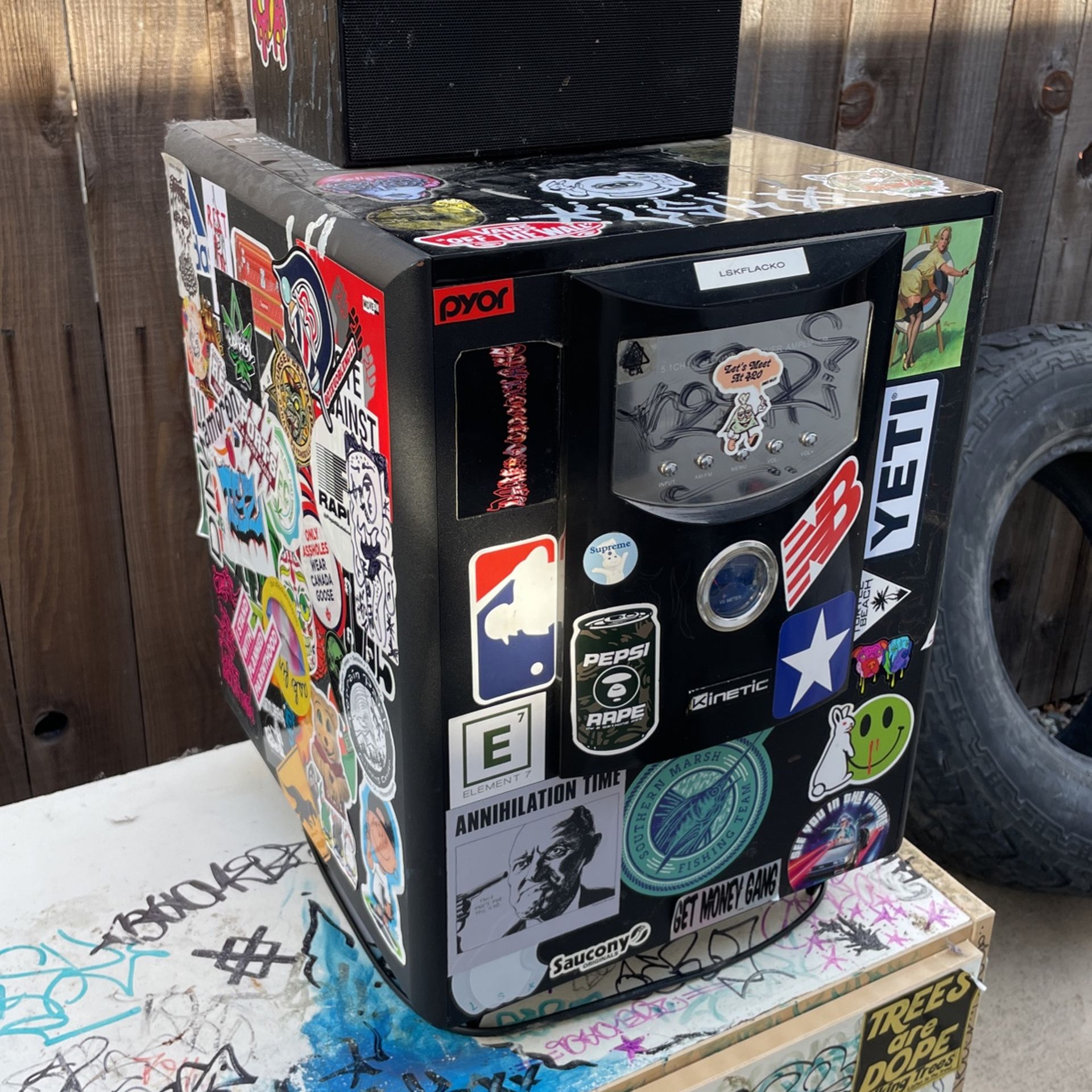 Kinetic KA4210 surround receiver/ amplifier. 5.1ch (rare) 