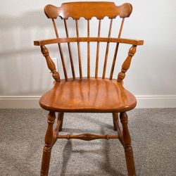 SPLENDID Dining Chairs - x 6 - Tell City - Windsor - Hard Rock Maple - delivery available
