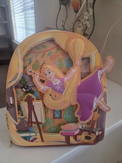 Loungefly Disney Tangled Rapunzel Mini Backpack