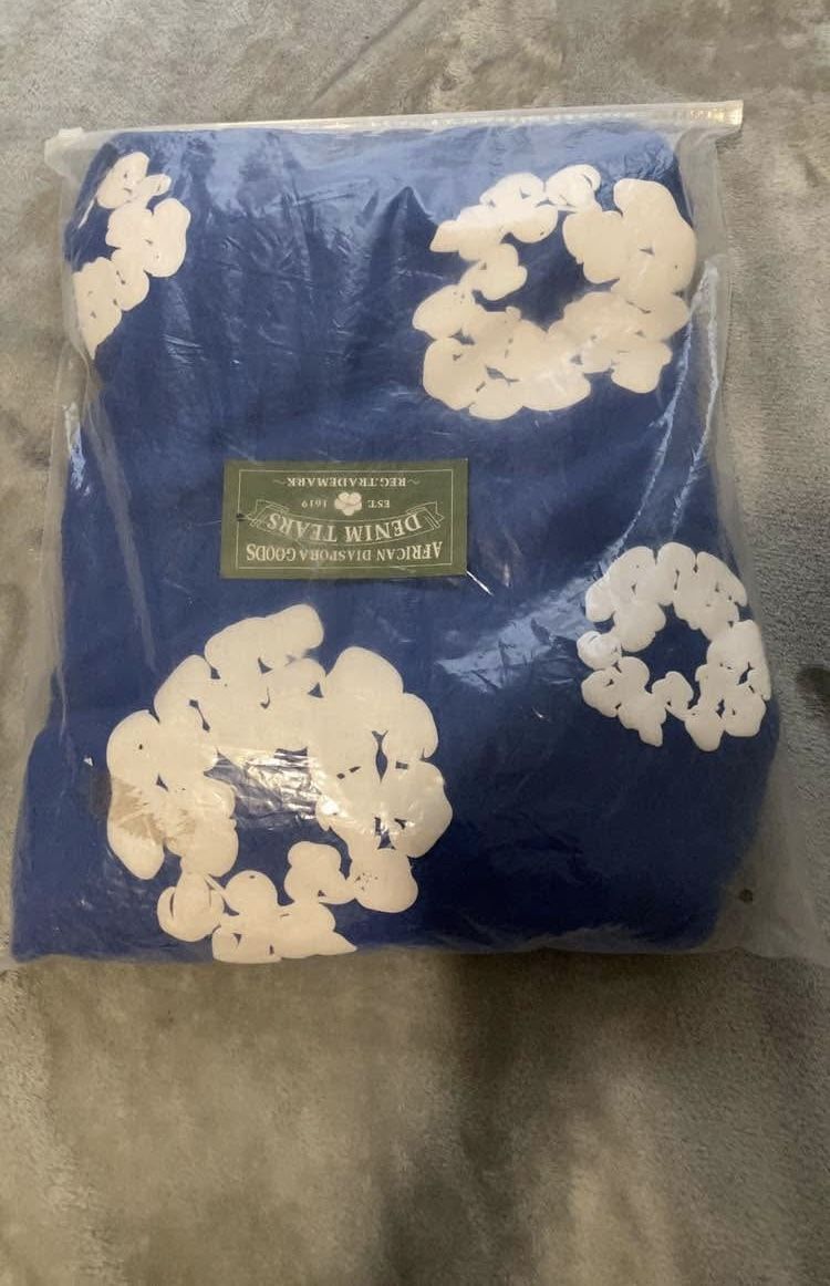 Denim Tears Sweatshirt Royal Blue (Size M)