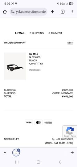 Saint Laurent SL M94 Sunglasses (Women)