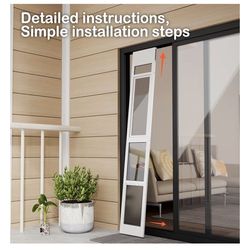Medium Dog Door for Sliding Glass Doors—Adjustable