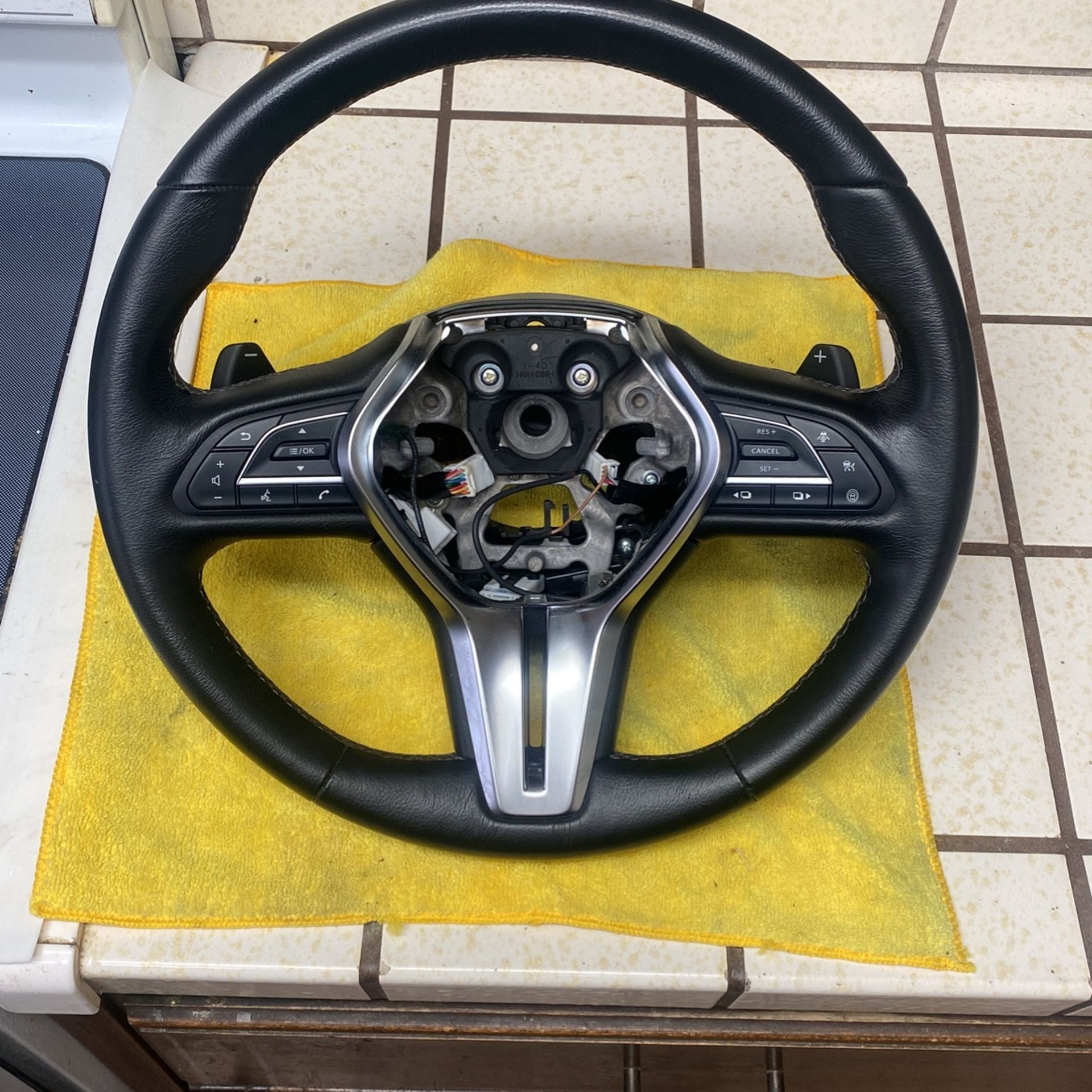 Infiniti Q50 / Q60 Sport Steering Wheel With Paddle Shifters