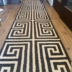 Black and Beige Runner - River Oak area