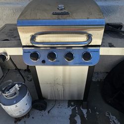 Char-Broil Performance 4-Burner Gas Grill w/ Propane Tank & Cover