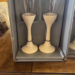 Glass Ivory Cups  I Have 9 Boxes 80 For All 