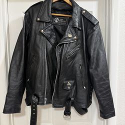 Men’s Leather Chops And Jacket