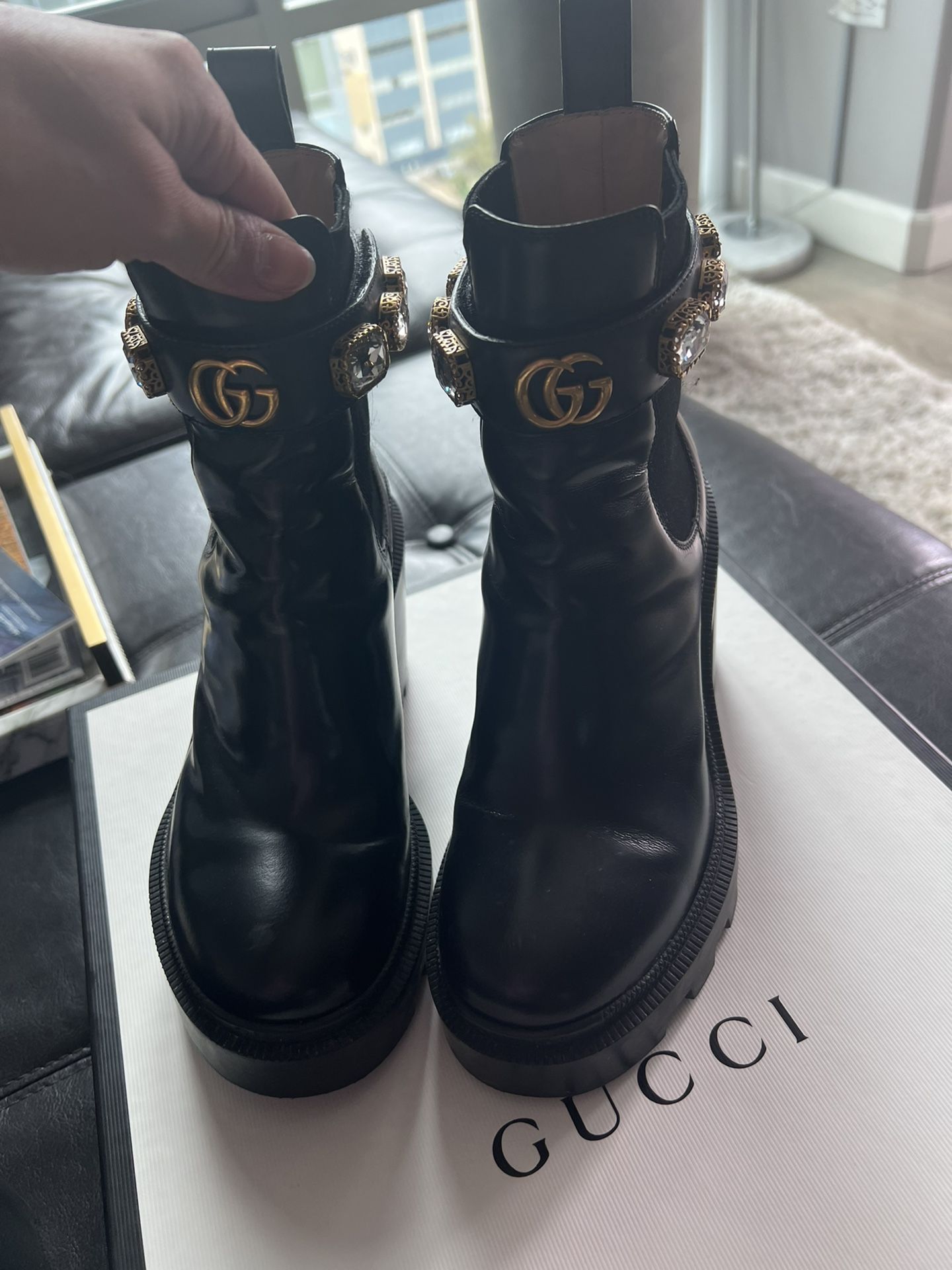 Authentic Gucci Boots 