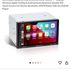 Boss Double Din Touch Screen Stereo