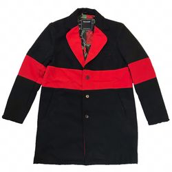 Men’s “Damond” color block coat. Size Medium.