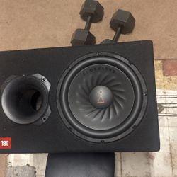 JBL Basspro 12 Subwoofer/ Amplifier Combo