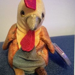Ty Beanie Baby Rooster Zodiac Collection