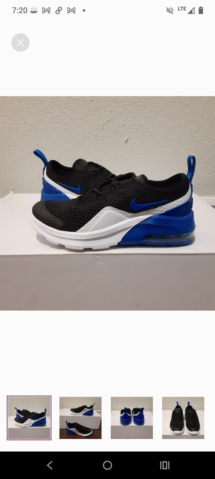Nike Air Max Kids Size 11c