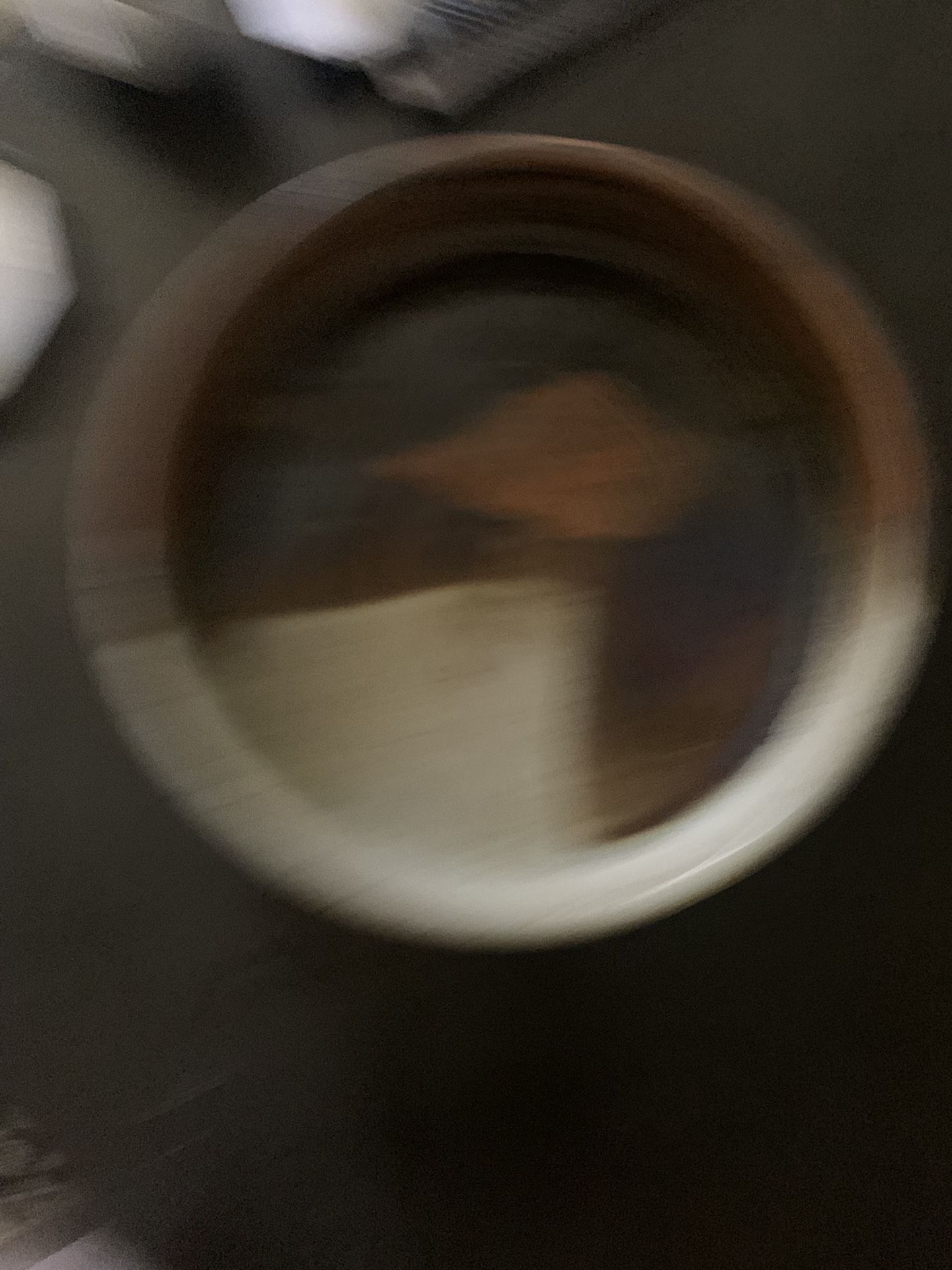 Original Fired Ceramic Glazed Tray